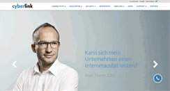Desktop Screenshot of cyberlink.ch