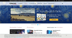 Desktop Screenshot of de.cyberlink.com